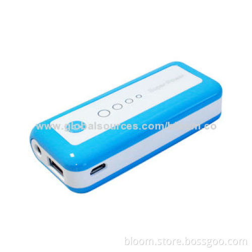 4,000mAh Power Bank in Colorful Shape, Suitable for Smartphones/Tablet PCs